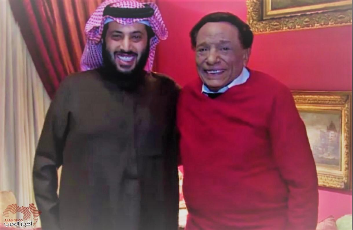 عادل إمام وتركي آل الشيخ