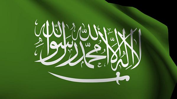 علم السعوديه 