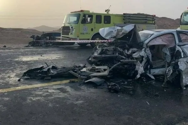 حادث مروري في السعودية