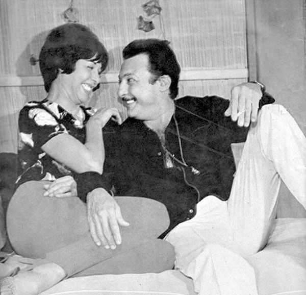 رشدي اباظة وسامية جمال