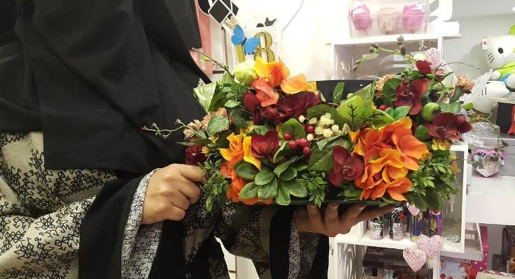 بائعة الورد السعودية