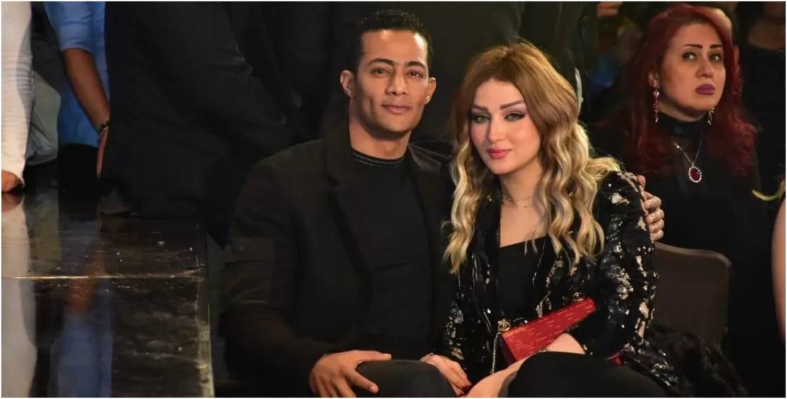 محمد رمضان وزوجته