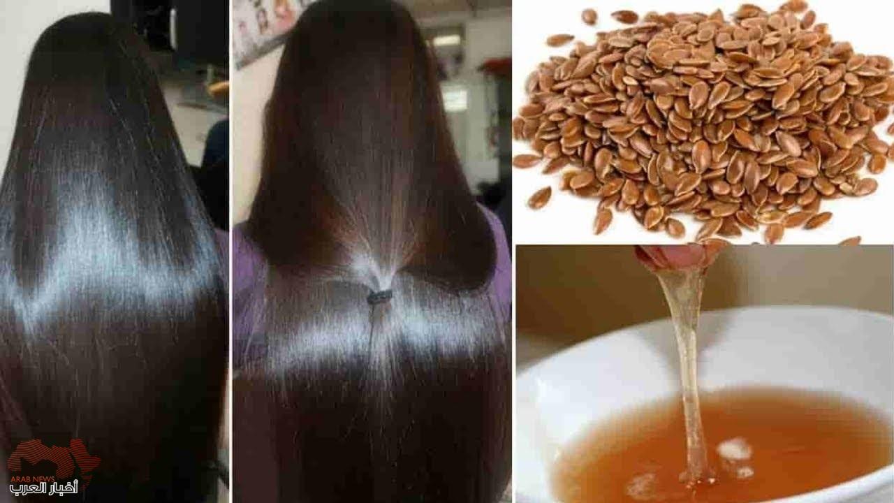 بذور الكتان للشعر