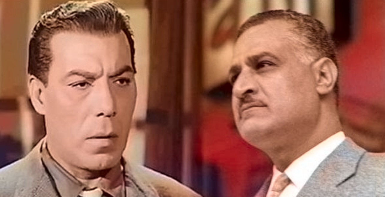 جمال عبدالناصر وفريد شوقي