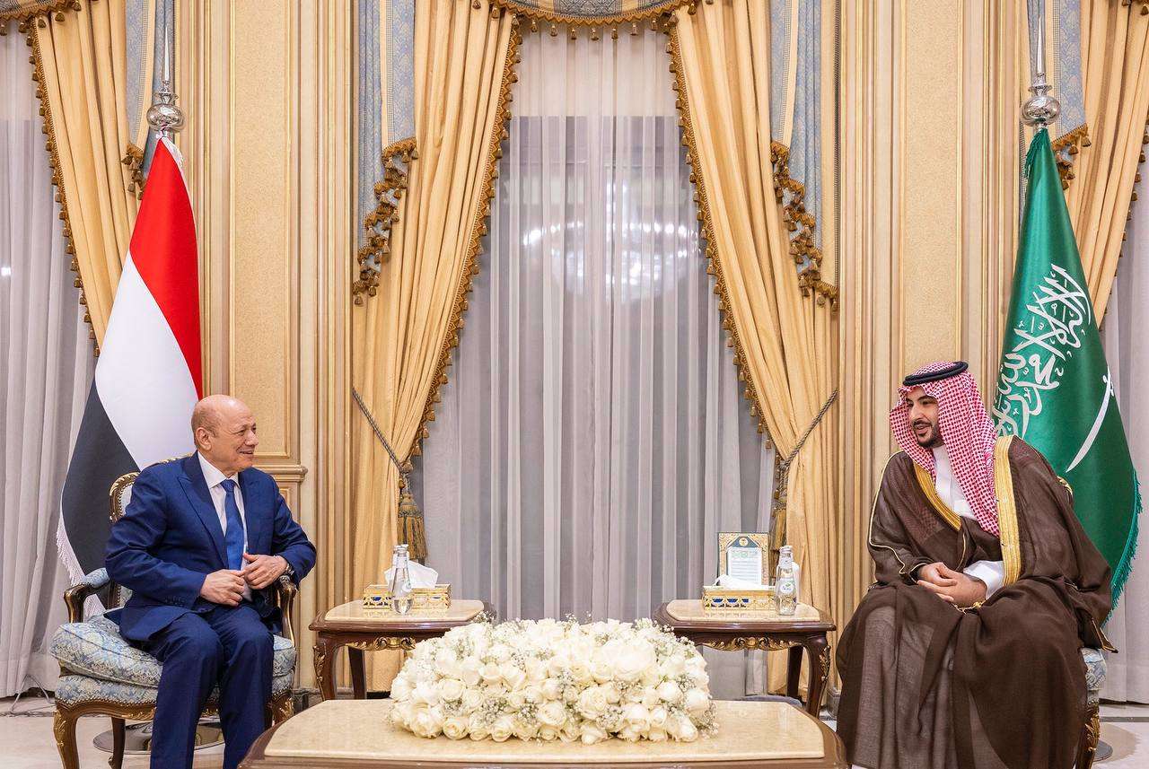 العليمي و بن سلمان 