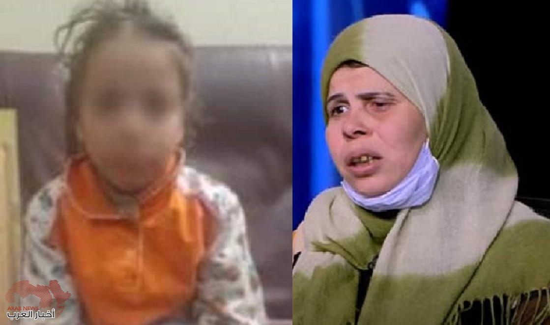 السيدة عبير نبيل وابنتها