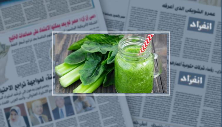 العصير الأخضر لعلاج السكر