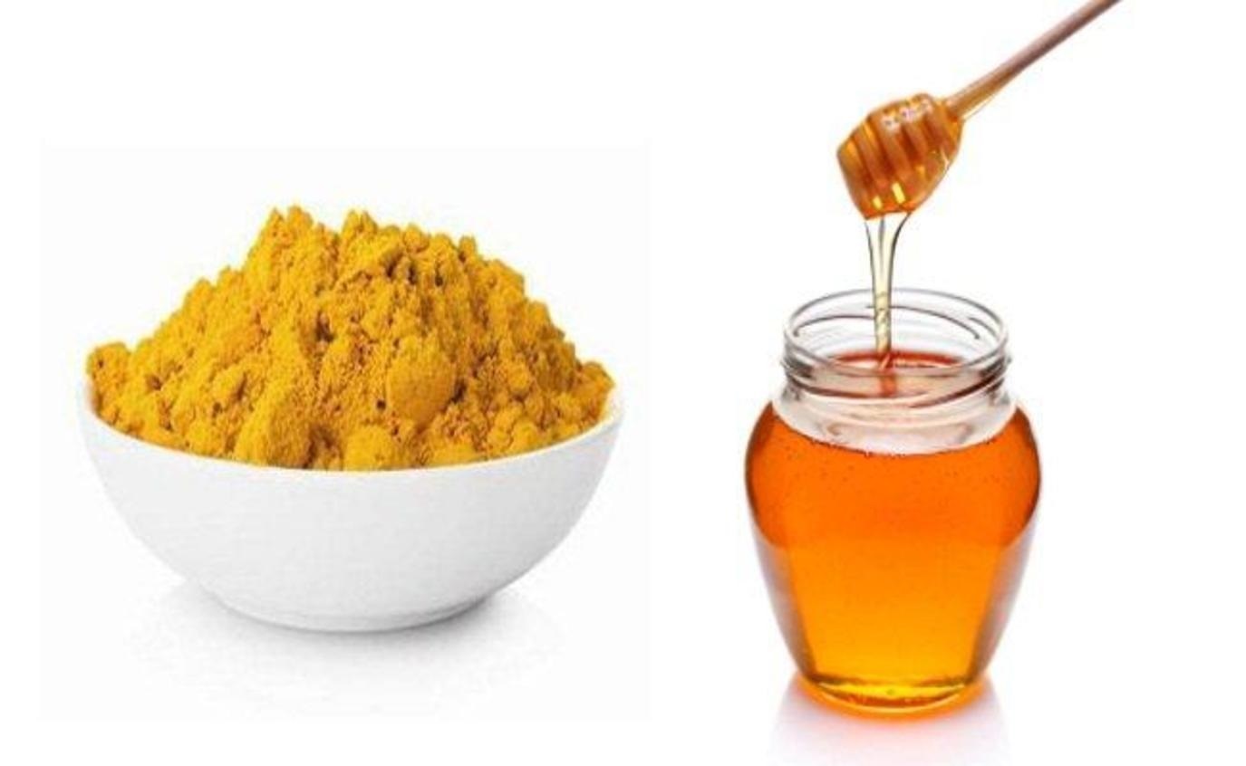 العسل والكركم