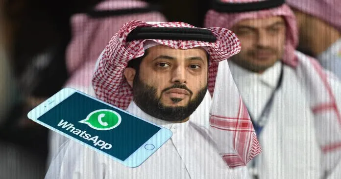 تركي آل الشيخ يحذر من الارسال على هاتفه الخاص