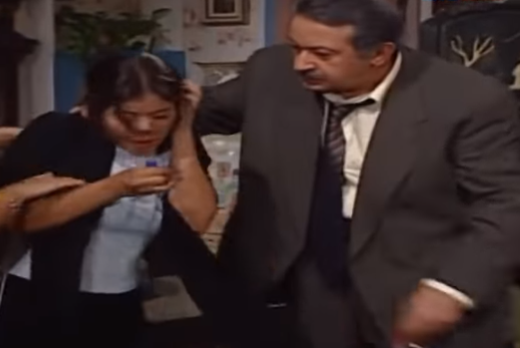 مشهد من مسلسل الحاج متولي