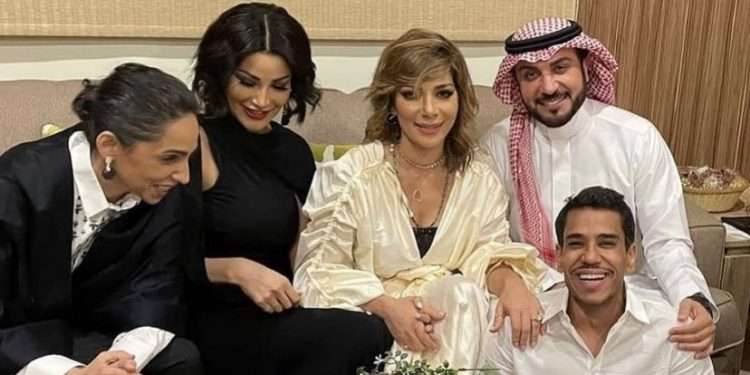 من حفل زفاف الأميرة حصة