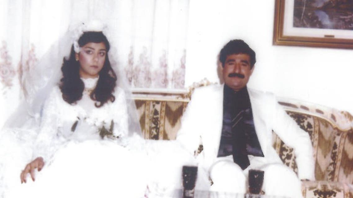 رغد صدام حسين وزوجها حسين كامل