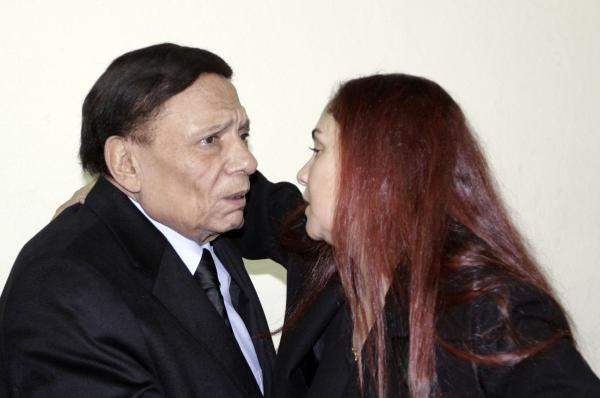 عادل امام وشيرين