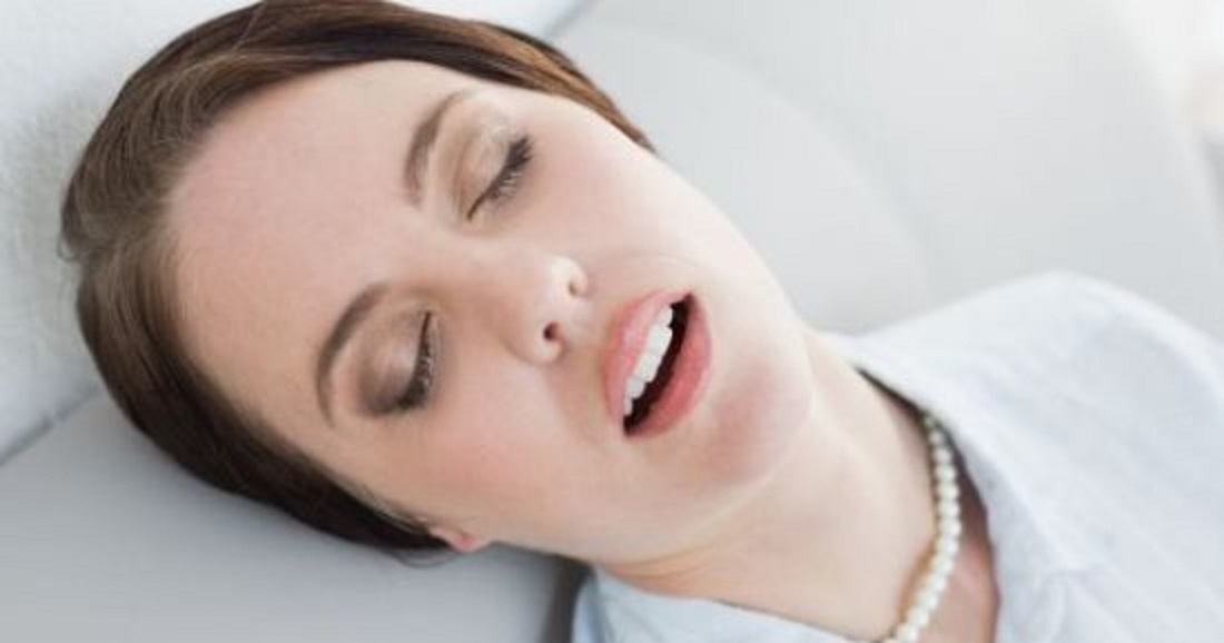 التنفس من الفم أثناء النوم 