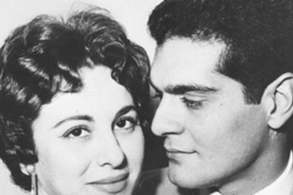 فاتن حمامة  وعمر الشريف