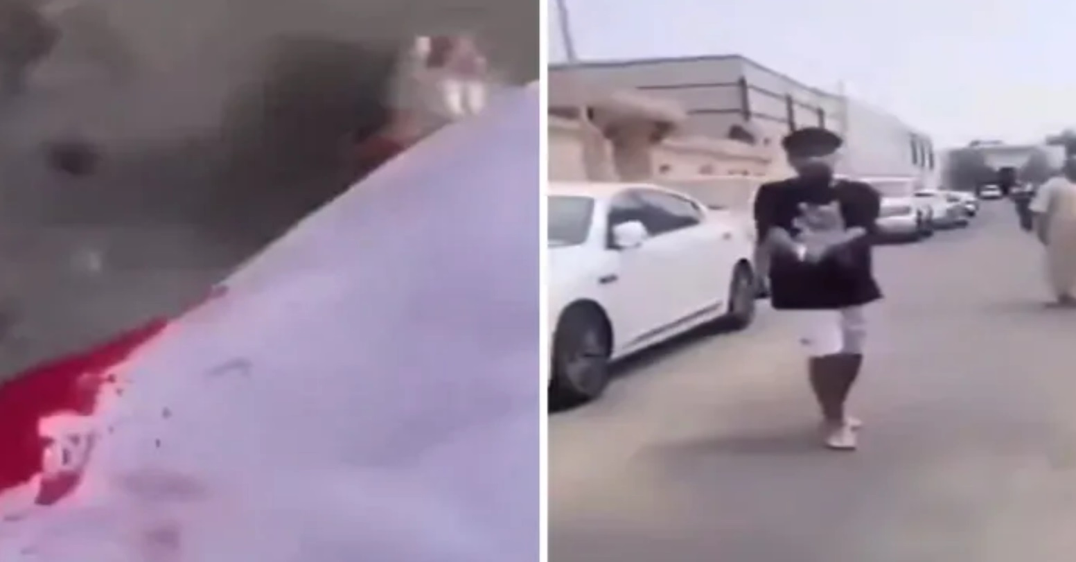 يطلق النار على شخص آخر في السعودية