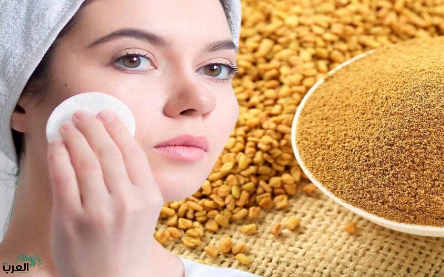 خلطة الحلبة لمنع التجاعيد