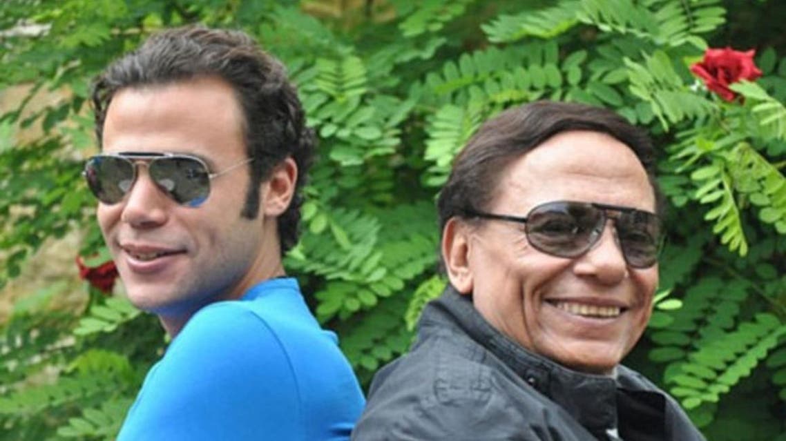 عادل امام ونجله محمد