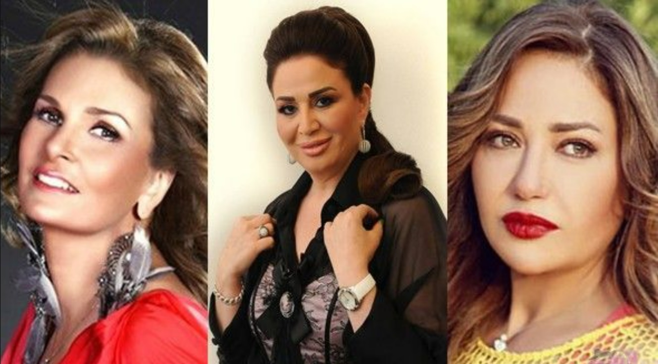ليلى علوي ويسرا والهام شاهين