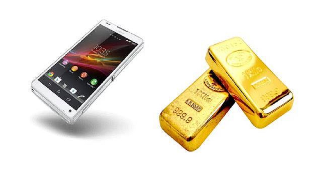 . استخراج الذهب من الهواتف القديمة والأجهزة الإلكترونية التالفة
