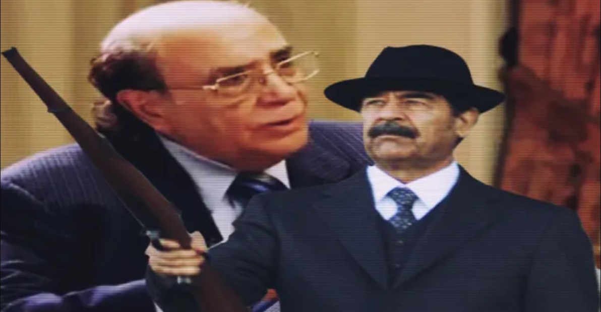 صدام حسين وأبوبكر العطاس