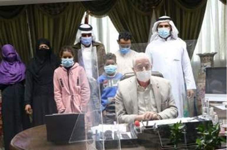 الشيخ عيد هليل وعائلته