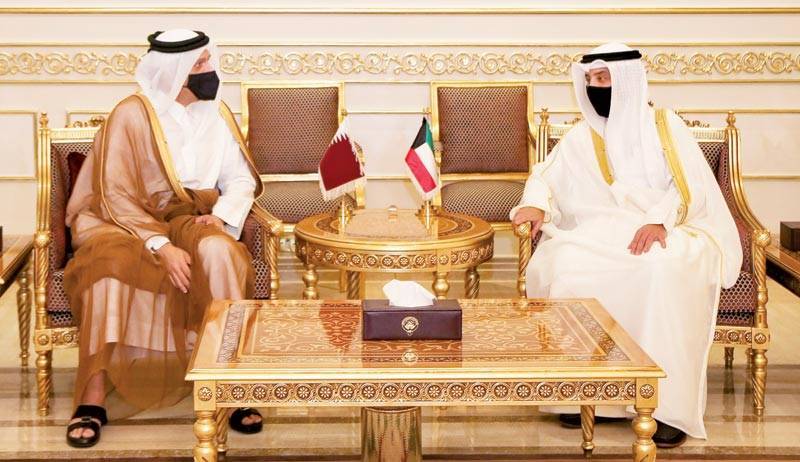وزيري خاريجتي الكويت وقطر