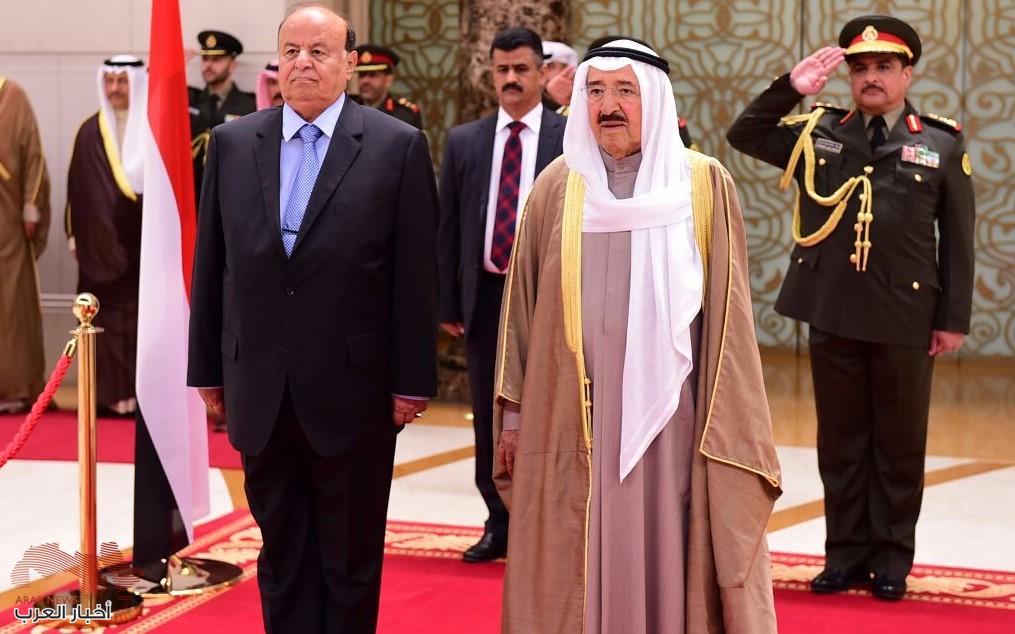 أمير الكويت والرئيس هادي
