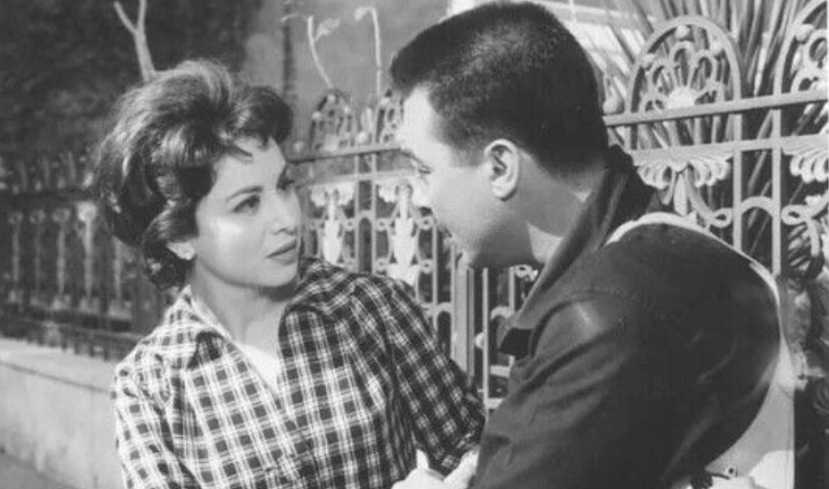 رشدي أباظة وفاتن حمامة