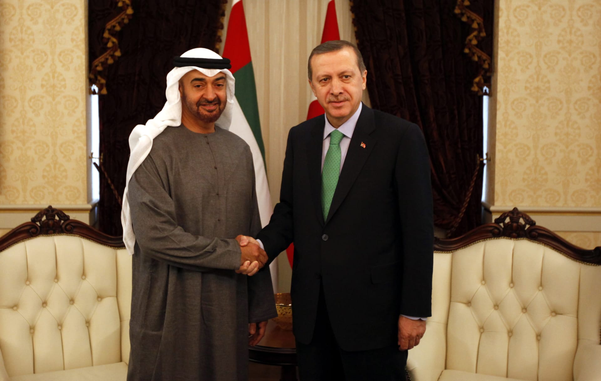 أردوغان ومحمد بن زايد
